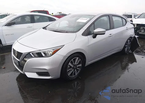 2020 Nissan Versa Sv Xtronic Cvt z USA, uszkodzony, nr VIN 3N1CN8EV8LL887634